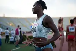 Merlene Ottey, inzwischen für Slowenien und nicht mehr für Jamaika am Start, wurde durch die Dopingsünderinnen um die Finalteilnahme betrogen