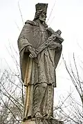 Nepomuki-Szent-János-Statue