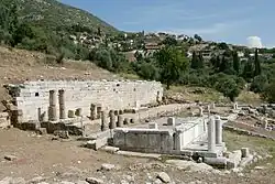 Archäologische Stätte des antiken Messene