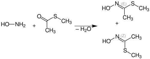 Synthese von Methomyl (2)