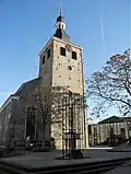Koburg Denkmal vor der evangelischen Kirche