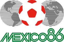 Logo der Fußball-Weltmeisterschaft 1986