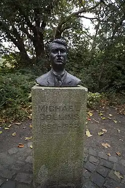 Gedenkbüste für Michael Collins