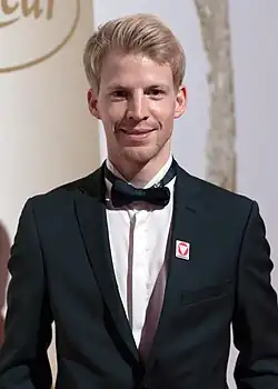 Michael Hayböck bei der Sporthilfe-Gala 2017