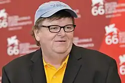 Michael Moore bei den 66. Internationalen Filmfestspielen von Venedig.