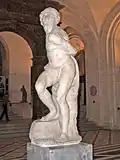 Michelangelo, „Der rebellische Sklave“, Louvre.