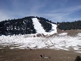 Jbel Mischliffen im Winter