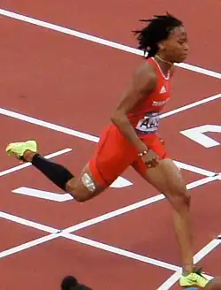 Michelle-Lee Ahye Rang fünf in 11,48&nbsp;s