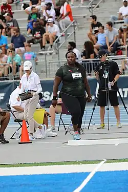 Bronzemedaillengewinnerin Michelle&nbsp;Carter