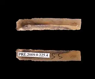 Verkürzte Kleinklinge