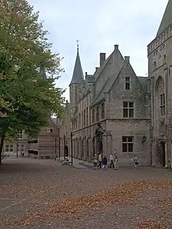 Abtshaus der Abtei Middelburg, Provinz Zeeland