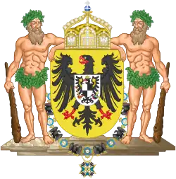 Mittleres Wappen des Deutschen Kaisers