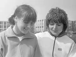 Miep van Beek (links) belegte Rang&nbsp;elf