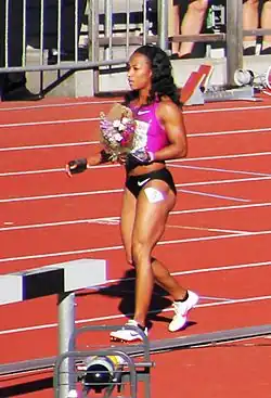 Mikele Barber – ausgeschieden als Vierte in 11,40&nbsp;s