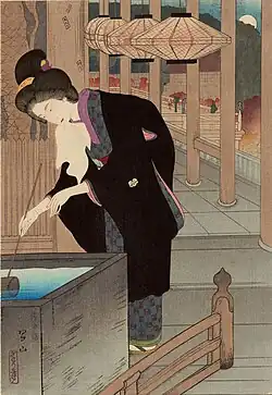 Sommerabend am Kiyomizu-dera