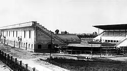Stadio San Siro während der Bauarbeiten (1926)