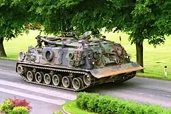 Bergepanzer 1 bzw. M88 bei einer Übung 1999