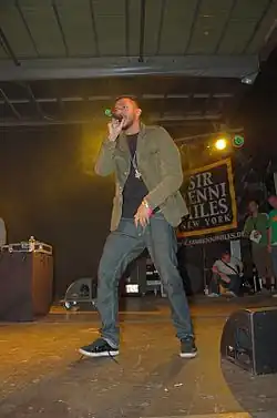 Million Stylez beim Reggae Jam 2007 in Bersenbrück