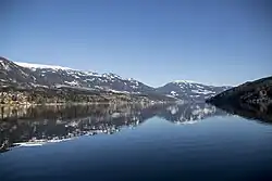 Millstätter See im Spätwinter