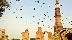 Kutub Minar mit seinen Bauten, Delhi