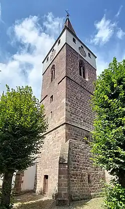 Blick auf den Chorturm