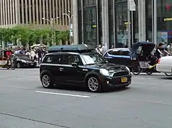 Mini Clubman aus der Peninsula-Flotte