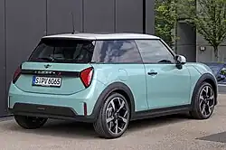 Heckansicht F66 Cooper S