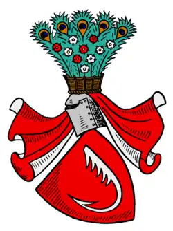 Minnigerode (Adelsgeschlecht), Korb im Oberwappen