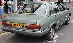Audi 80 GL (Heckansicht)