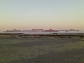 Rössingberge bei Nebel