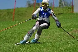Mitra Kalhor im Slalom der WM 2009