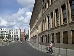 Kurstraße mit Blick auf die Friedrichswerdersche Kirche
