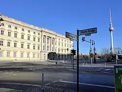 Schlossplatz an der Breiten Straße