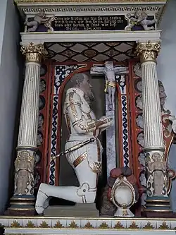 Epitaph Ottheinrich von Venningen († 1611) in Neidenstein