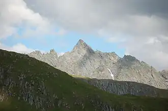 Die Mittereggspitze gesehen von Osten