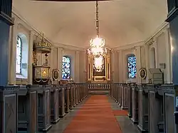 Innenansicht Mjölby Kyrka
