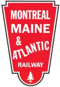 Logo der Montreal, Maine and Atlantic Railway