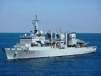 Versorgungsschiff AORH Etna (A 5326)