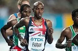 Silber gab es für den amtierenden Europameister Mo Farah, der eine Woche später Weltmeister über 5000&nbsp;Meter wurde