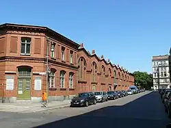 Arminiushalle in der Jonasstraße