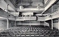 Biophon Theater Lichtspiele – Turmstrasse 12 und Wilsnacker Straße 63 – 1921 – Werbe-Postkarte mit Filmprogramm „Der Mann ohne Namen“ (sechsteilige Filmreihe März/April 1921)