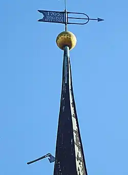 Das Beil im Kirchturm Mockrehna …