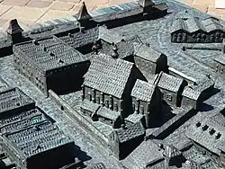 Modell auf dem Plac Szczepański