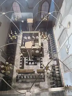 Männer-Synagoge um 1620: Modell im Jüdischen Museum Worms