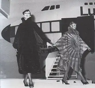 Nerz. Unbekannter Designer, Pelzkonfektion Bundesrepublik (1980)