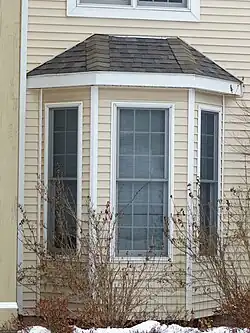 Bay Window in einem Neubau