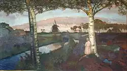 Mondaufgang im Moor, 1897, Museum im Weimarer Stadtschloss