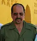 Der Polisario-Führer Mohamed Abdelaziz, Präsident der Demokratischen Arabischen Republik Sahara 2006.