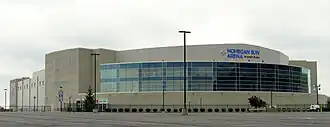 Die damalige Mohegan Sun Arena im Jahr 2012.