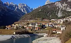 Ortskern mit Brentagruppe